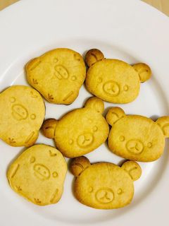 懶懶熊乳酪餅乾 的食譜成品照片