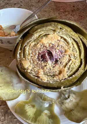 簡單水煮奶油朝鮮薊 (Boiled Butter Artichoke) 的食譜成品照片