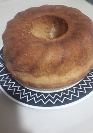 Una foto de Budín de vainilla fácil