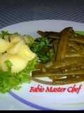 Insalata di Taccole, Patate e Insalata Riccia
