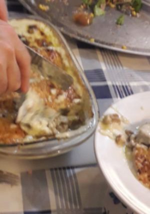 Una foto de Moussaka
