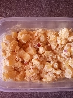 A picture of Potato salad.