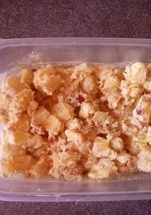 A picture of Potato salad.