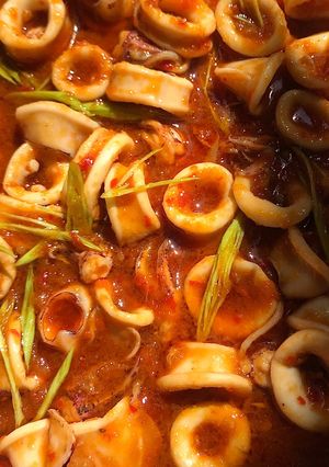 Foto resep Cumi cumi Saos Padang