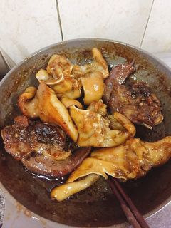 Hình của món Phá lấu.