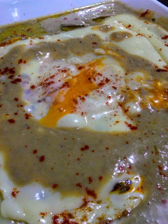 Una foto de CREMA De Lentejas, Huevos y Queso Mozzarella...!