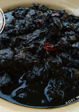 Foto resep Sotong kuah item