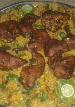 صورة لوصفة المندي بطريقتي الخاصة❀