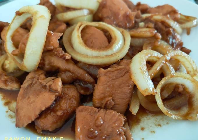 Ayam teriyaki simple