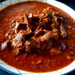 A picture of Lamb Kidney Gravy (South Indian Style).