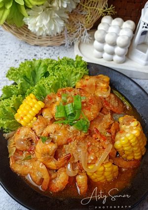Foto resep Udang Saus Padang Kids Friendly