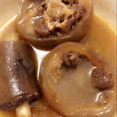 A picture of Cowtail peppersoup.