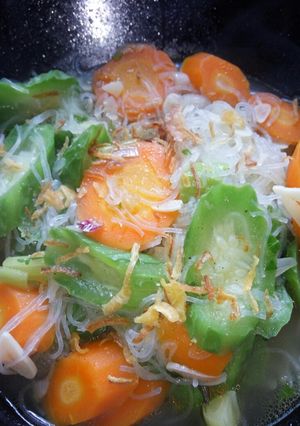 Foto resep Sayur gambas wortel dan bihun