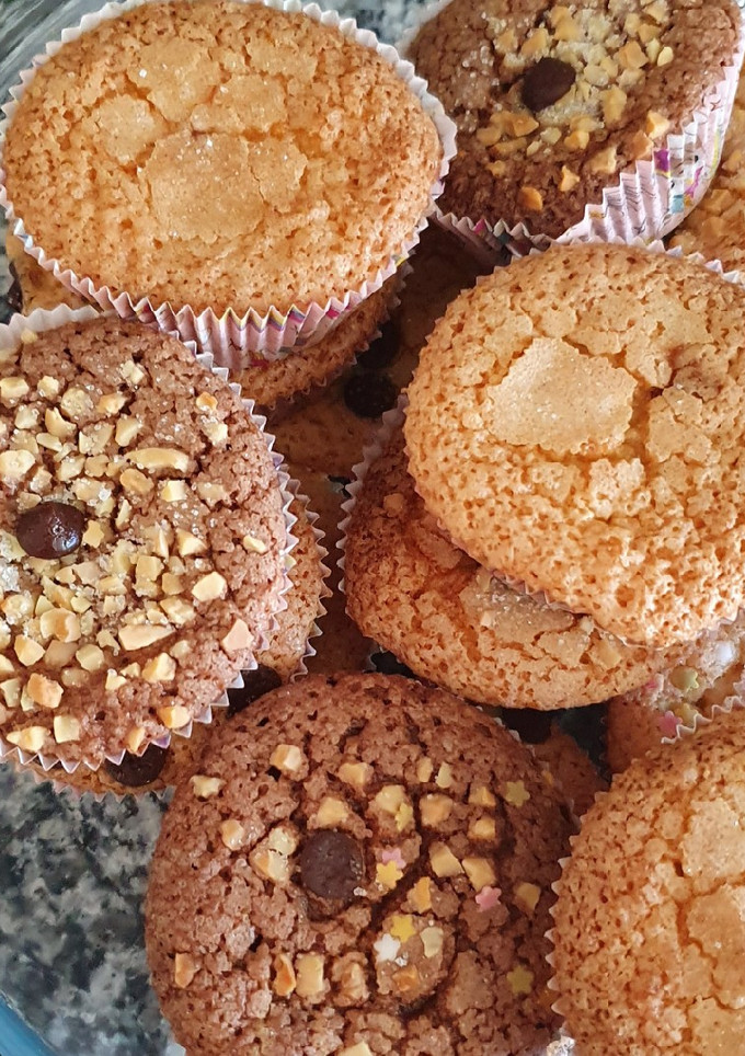 Una foto de Magdalenas sin gluten