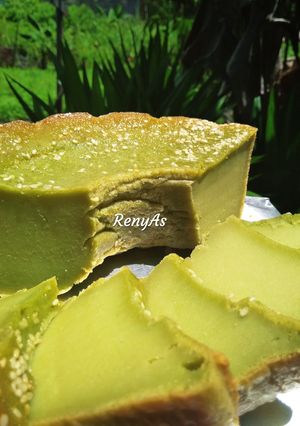 Foto resep Bingka pandan / bolu kojo
