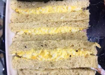 Without Fail Serving Recipe Tamago egg Sandwich Home Style