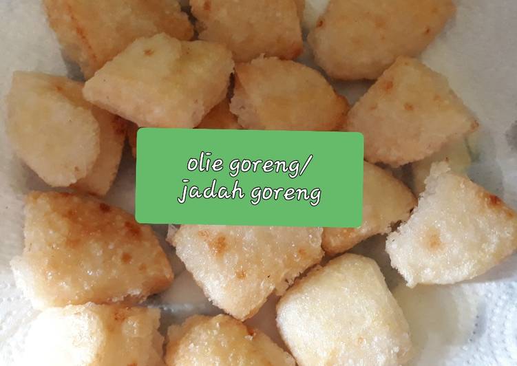 Resep Olie goreng/jadah goreng yang Lezat