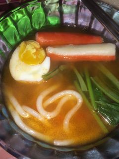 Foto resep Mie Udon Kuah Pedas Simpel