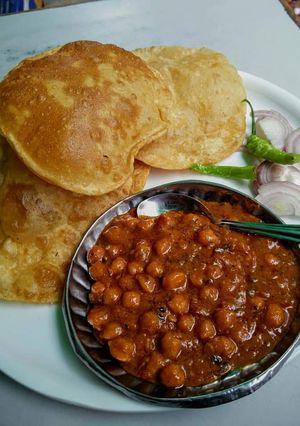 A picture of Poori Chane.