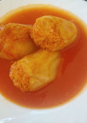 Töltött paprika recept fotója