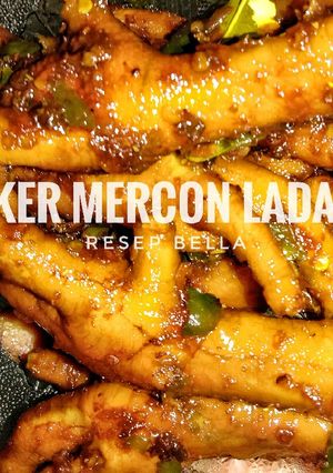 Foto resep Ceker Mercon Ladaku