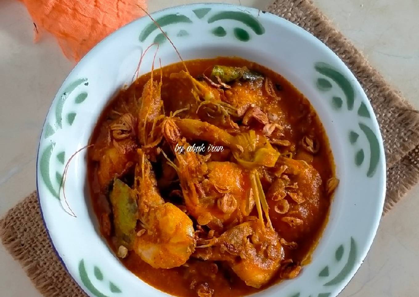 Udang bumbu palleko