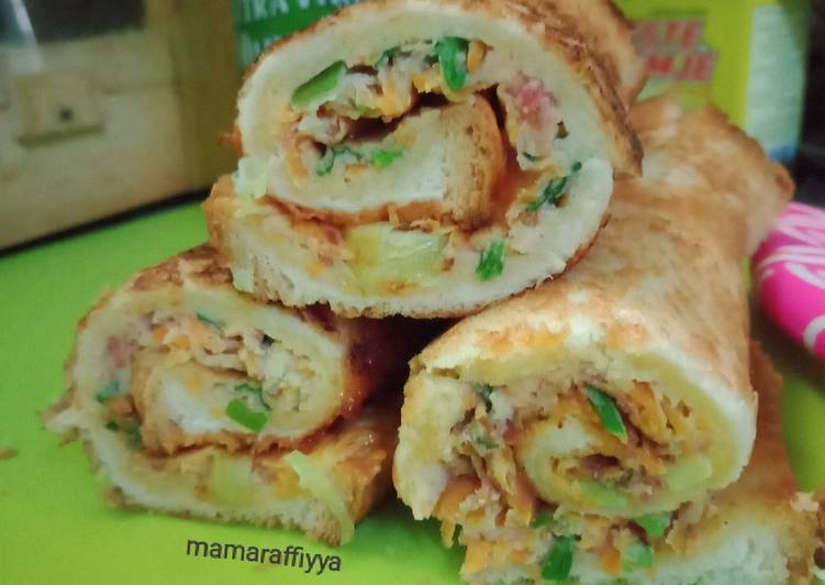 Sandwich gulung kornet