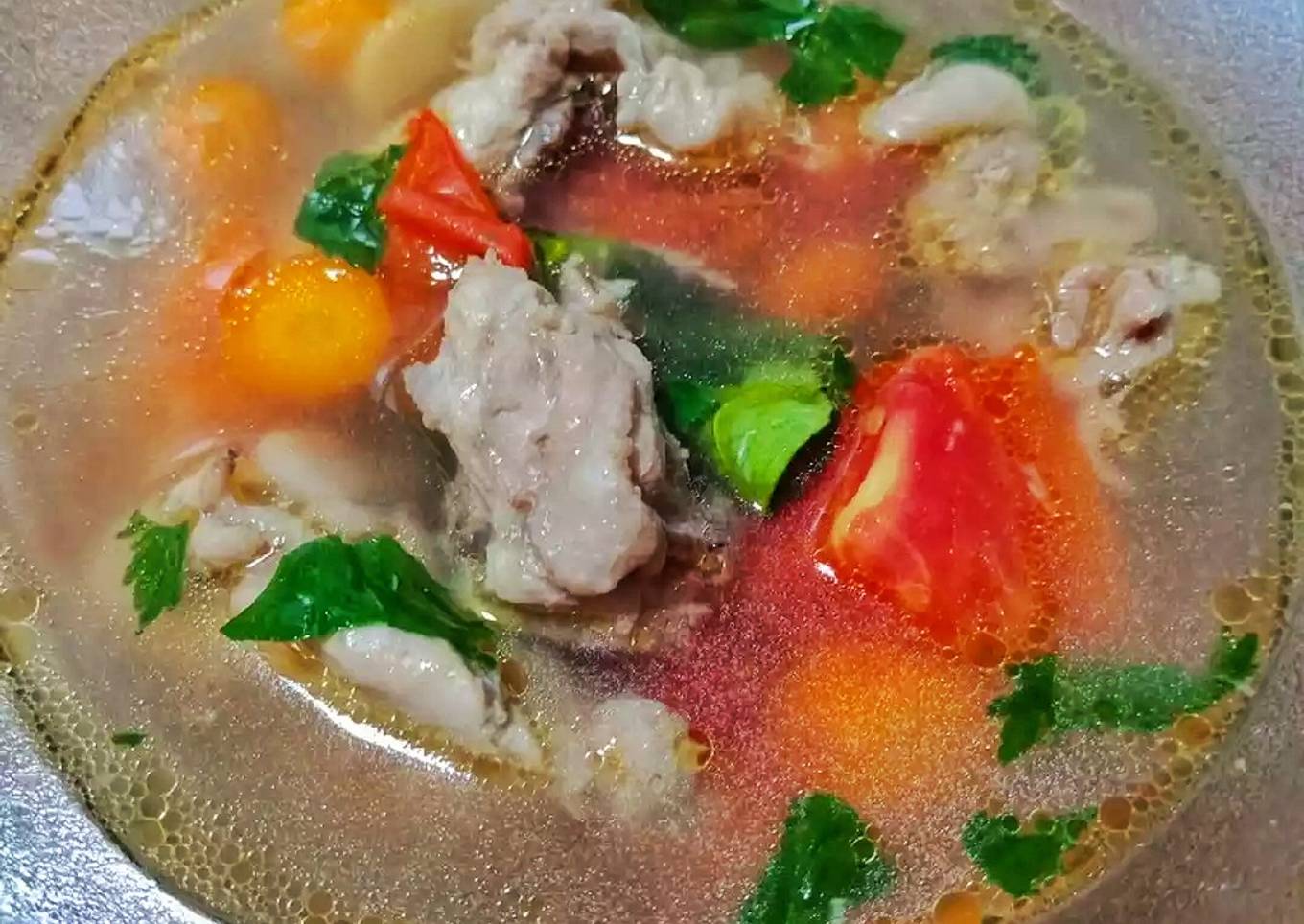 Sop ayam pak min klaten