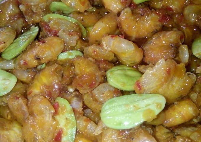 Resep: Sambal udang pete Praktis