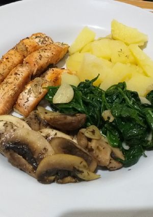 Foto resep Grilled salmon