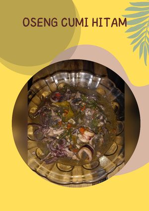Foto resep Oseng cumi hitam #TiketTheAprontis