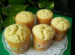 Foto resep MUFFIN TAPE KETAN Hijau Kuningan