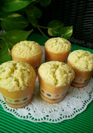 Foto resep MUFFIN TAPE KETAN Hijau Kuningan