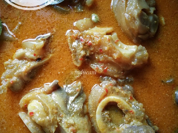 Langkah Gampang Membuat Resep Gulai Tunjang Anti Ribet, Lezat Sekali