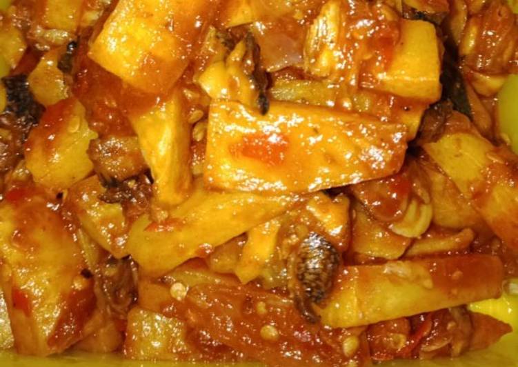 Resep Sambal kentang seafood, Enak Banget