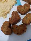 Nuggets de pollo y vegetales