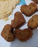 Nuggets de pollo y vegetales