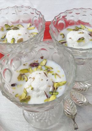 A picture of RAS MALAI 🌸.