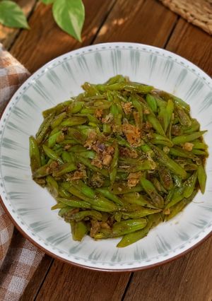 Foto resep Tumis Buncis Bawang Putih Saus Tiram