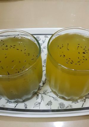 A picture of Gurr ka sharbat.