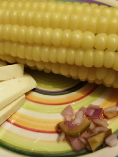 Una foto de Choclito con queso
