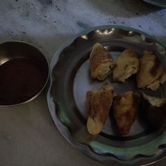 A picture of Dahi-Paneer ke kabab/Shole.