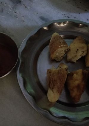 A picture of Dahi-Paneer ke kabab/Shole.
