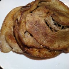 A picture of Fried Pork steak.