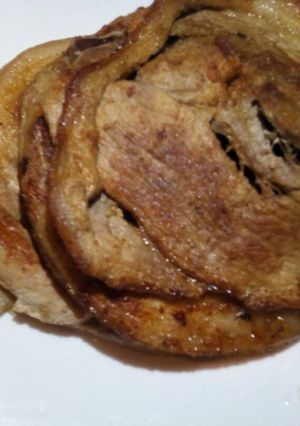 A picture of Fried Pork steak.