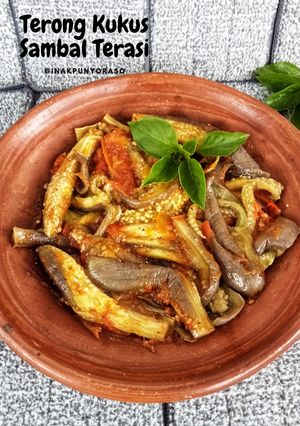 Foto resep Terong kukus sambal terasi