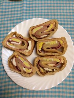 Töltött levelestészta recept fotója