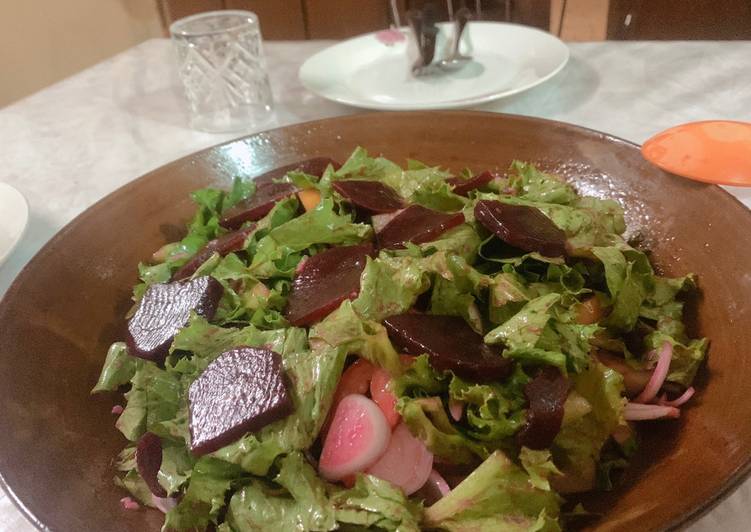 Salades de betterave