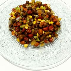 A picture of Chana Salsa Chaat.