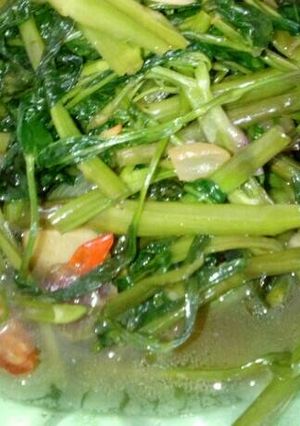 Foto resep Tumis kangkung simple